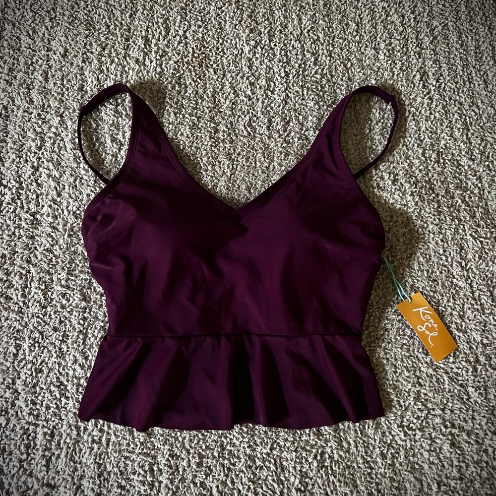 “Kona Sol” Swim Top